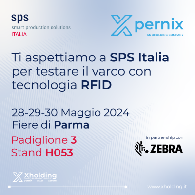 Tecnologia RFID a SPS Italia a Parma